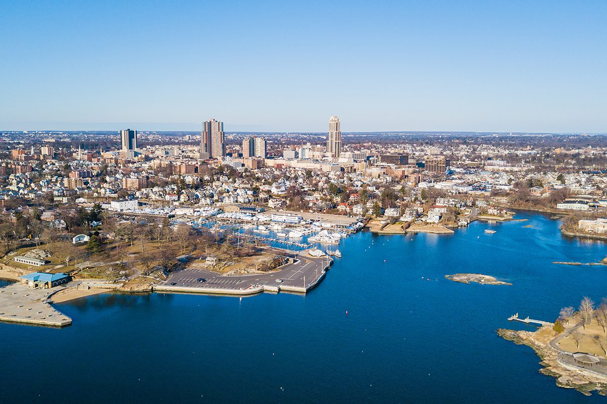 Aerial Views of Mamaroneck, New Rochelle, and Larchmont