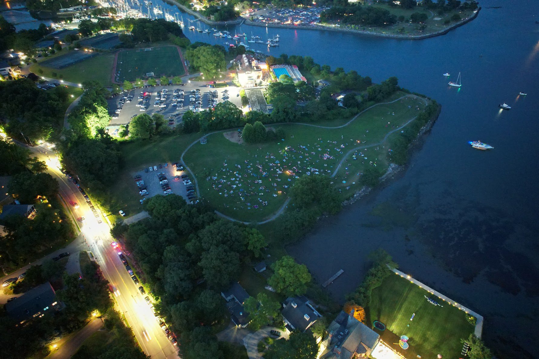 Shore Park on 4th of July