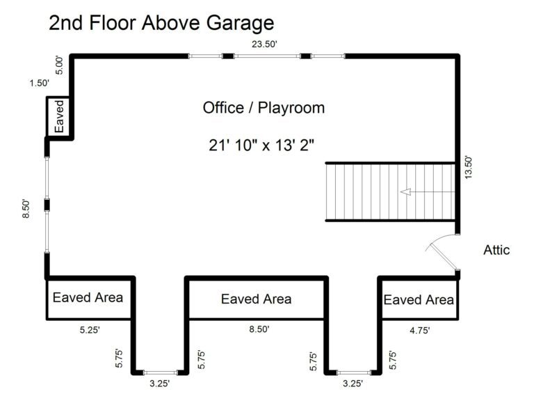 Floor Above Garage/Additional Bedroom