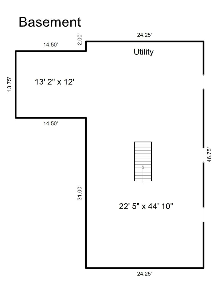 Unfinished Basement